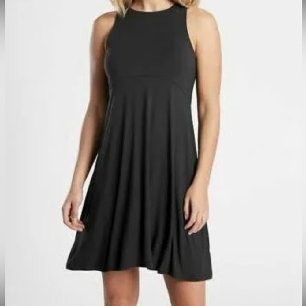 Athleta Santorini Thera Dress Black